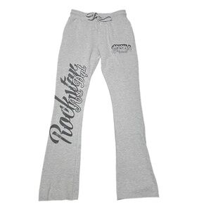 Rockstar Original Size Large Gray Track / Jogger / Sweatpants Flare Size Large